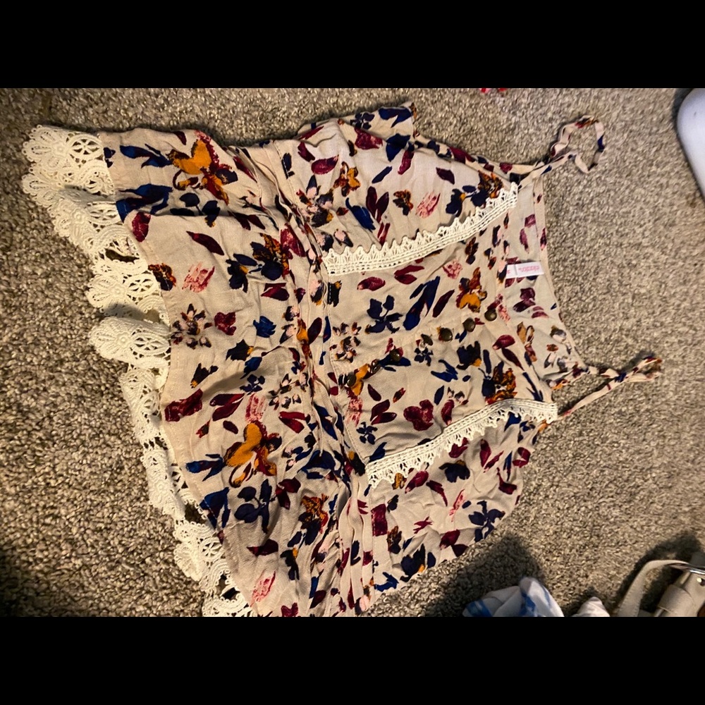 Floral tank top